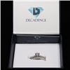 Image 2 : Sterling Silver Round Cut edding Set Size 8