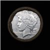 Image 2 : ***Auction Highlight*** Full solid Key date 1934-s Peace silver dollar roll, 20 coins (fc)