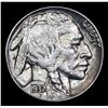 Image 2 : 1937-p Buffalo Nickel 5c Grades Choice AU/BU Slider