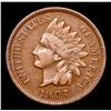 Image 2 : 1907 Indian Cent 1c Grades xf+