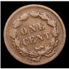 Image 3 : 1859 Indian Cent 1c Grades vf++