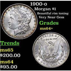 1900-o Morgan Dollar $1 Grades Choice+ Unc
