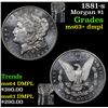 Image 1 : 1881-s Morgan Dollar $1 Grades Select Unc+ DMPL