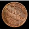 Image 3 : 1863 Indian Civil War Token 1c Grades Unc Details