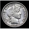 Image 2 : 1916-p Barber Dime 10c Grades Choice AU/BU Slider+