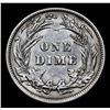 Image 3 : 1916-p Barber Dime 10c Grades Choice AU/BU Slider+
