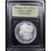 Image 4 : ***Auction Highlight*** 1879-s Morgan Dollar $1 Graded Choice Unc+ DMPL By USCG (fc)