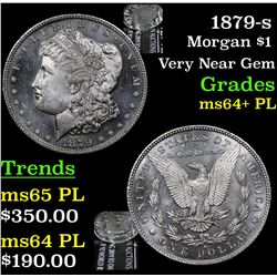 1879-s Morgan Dollar $1 Grades Choice Unc+ PL
