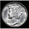 Image 2 : 1936-p Mercury Dime 10c Grades GEM+ FSB