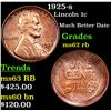 Image 1 : 1925-s Lincoln Cent 1c Grades Select Unc RB