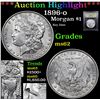 Image 1 : ***Auction Highlight*** 1896-o Morgan Dollar $1 Graded Select Unc By USCG (fc)