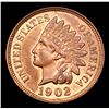 Image 2 : 1902 Indian Cent 1c Grades Choice Unc RB