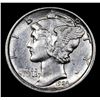 Image 2 : ***Auction Highlight*** 1924-d Mercury Dime 10c Graded Select Unc By USCG (fc)