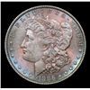 Image 2 : 1886-p Rainbow Toned Morgan Dollar $1 Grades Select Unc