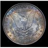 Image 3 : 1886-p Rainbow Toned Morgan Dollar $1 Grades Select Unc