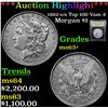 Image 1 : ***Auction Highlight*** 1882-o/s Top 100 Vam 4 Morgan Dollar $1 Graded Select+ Unc By USCG (fc)