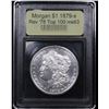 Image 4 : ***Auction Highlight*** 1879-s Rev '78 Top 100 Morgan Dollar $1 Graded Select Unc By USCG (fc)