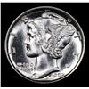 Image 2 : 1929-d Mercury Dime 10c Grades GEM+ FSB