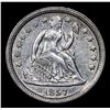 Image 2 : 1857-p Seated Liberty Dime 10c Grades Select Unc