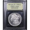 Image 4 : ***Auction Highlight*** 1899-p Morgan Dollar $1 Graded Select Unc+ DMPL By USCG (fc)