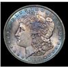 Image 2 : 1898-p Rainbow Toned Morgan Dollar $1 Grades Select+ Unc