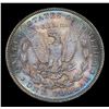 Image 3 : 1898-p Rainbow Toned Morgan Dollar $1 Grades Select+ Unc