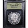 Image 4 : ***Auction Highlight*** 1878-p 7tf Morgan Dollar $1 Graded Select Unc DMPL By USCG (fc)