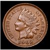 Image 2 : 1902 Indian Cent 1c Grades Choice AU