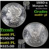 Image 1 : 1880-s Morgan Dollar $1 Grades GEM+ PL