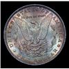 Image 3 : 1896-p Rainbow Toned Morgan Dollar $1 Grades Choice+ Unc