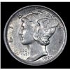 Image 2 : 1920-p Mercury Dime 10c Grades Choice AU/BU Slider