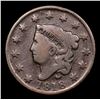 Image 2 : 1818 Coronet Head Large Cent 1c Grades f+
