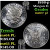 Image 1 : 1886-p Morgan Dollar $1 Grades Select Unc+ PL