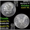 Image 1 : 1878-s Morgan Dollar $1 Grades Select Unc+ PL