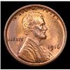 Image 2 : 1916-p Lincoln Cent 1c Grades Select+ Unc RB