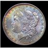 Image 2 : 1883-o Rainbow Toned Morgan Dollar $1 Grades Choice+ Unc