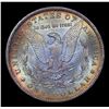 Image 3 : 1883-o Rainbow Toned Morgan Dollar $1 Grades Choice+ Unc
