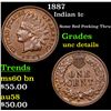 Image 1 : 1887 Indian Cent 1c Grades Unc Details