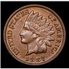 Image 2 : 1887 Indian Cent 1c Grades Unc Details