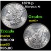 Image 1 : 1879-p Morgan Dollar $1 Grades Select+ Unc