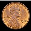 Image 2 : 1910-p Lincoln Cent 1c Grades Select+ Unc RB