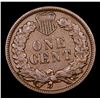 Image 3 : 1880 Indian Cent 1c Grades vf++