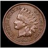 Image 2 : 1909 Indian Cent 1c Grades vf++
