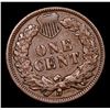 Image 3 : 1909 Indian Cent 1c Grades vf++