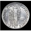 Image 3 : 1942-d Mercury Dime 10c Grades Select+ Unc