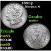 1881-p Morgan Dollar $1 Grades Select Unc