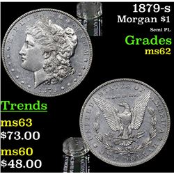1879-s Morgan Dollar $1 Grades Select Unc