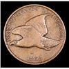 Image 2 : 1858 sl Flying Eagle Cent 1c Grades vf details
