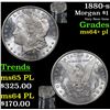 Image 1 : 1880-s Morgan Dollar $1 Grades Choice Unc+ PL