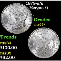 1879-s/s Morgan Dollar $1 Grades Select+ Unc